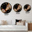 Portrait de deux girafes s'embrassant II - Horloge murale de ferme-60187933