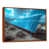 Toile avec cadre flottant brun
