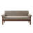 Luma 72.8-Inch Modern Scandinavian Upholstered 2-Seater Loveseat with Plush Armrest Pillows and Solid Rubberwood Frame-1865451776