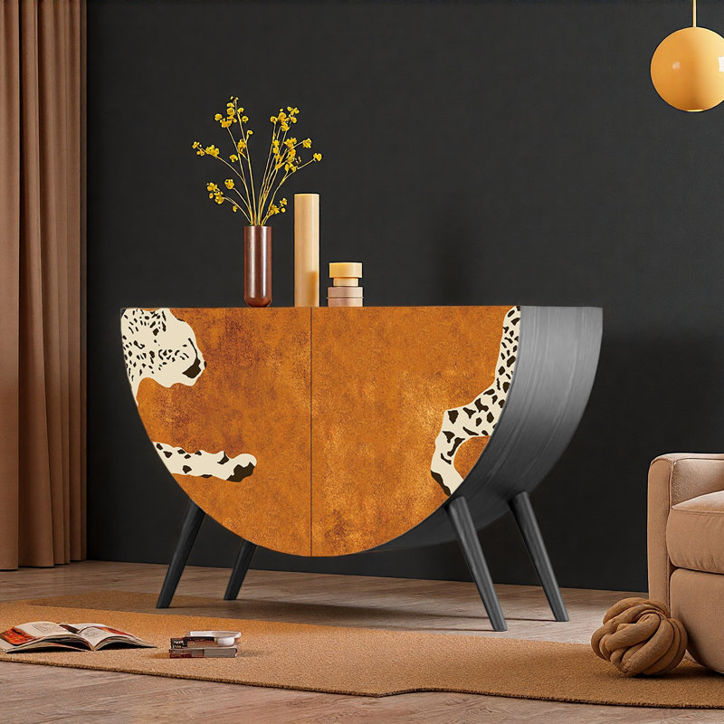 Buffet de cuisine rétro