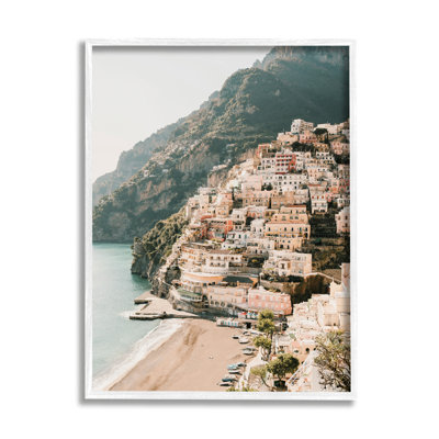 " Cinque Terre Coastal Town Scenery " by Krista Broadway