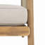 Fauteuil club d'extérieur en bois