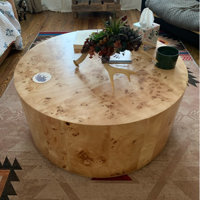 The Twillery Co.® Minster Burl Wood Coffee Table & Reviews