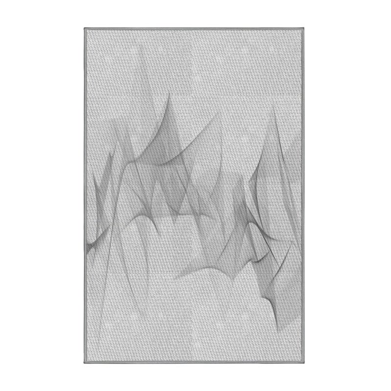 George Performance Wool Abstract Indoor Rug, Rectangle 3' x 5'