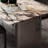 Faux Marble Top Dining Table-98228787