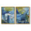 Spring Winds III - reproduction encadrée de qualité supérieure - prête à être accrochée - aucun clou requis - aucun clou requis-308211245-308211247