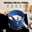 Ensemble de casseroles en aluminium antiadhésif Hlafrg 1 + 2 pte avec couvercle, revêtement en granit gris-98845862-98845863
