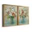 Sun Drenched Bouquet - Ensemble de 2 reproductions d'art-175150343-175150340-175150336