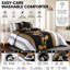 Printed Bedspreads 3 Piece Trendy Black Comforter Bed Throw with Matching Pillow Shams-114397948