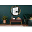 Huldar Glass Flat Wall Mirror