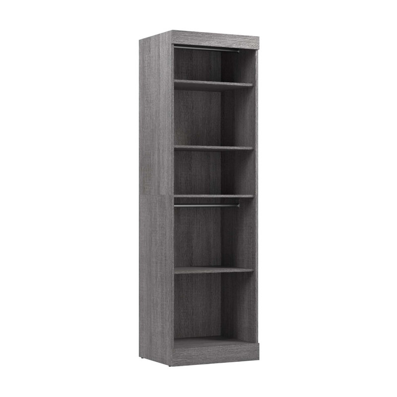 Système d'organisation 25 po Arthor, Écorce gris