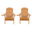 2 chaises longues d'extérieur pour le patio et le jardin, hanches imitant le bois massif, 3 dossiers réglables, caché, porte-gobelet intégré, relaxation pliable, hanches, positions, rangement, poids léger
