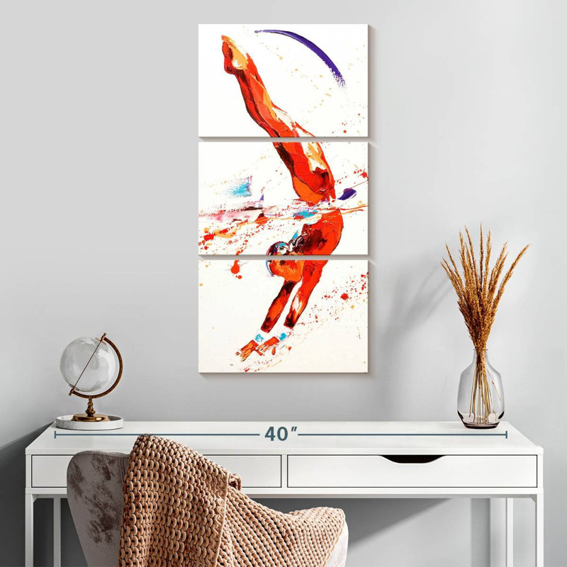 Gymnast III, 32" H x 15" W