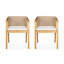 Ensemble de 2 chaises de salle à manger