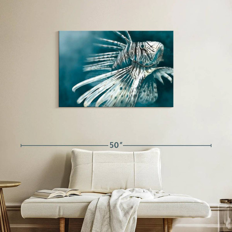 Lionfish Stripes, 24" H x 36" W