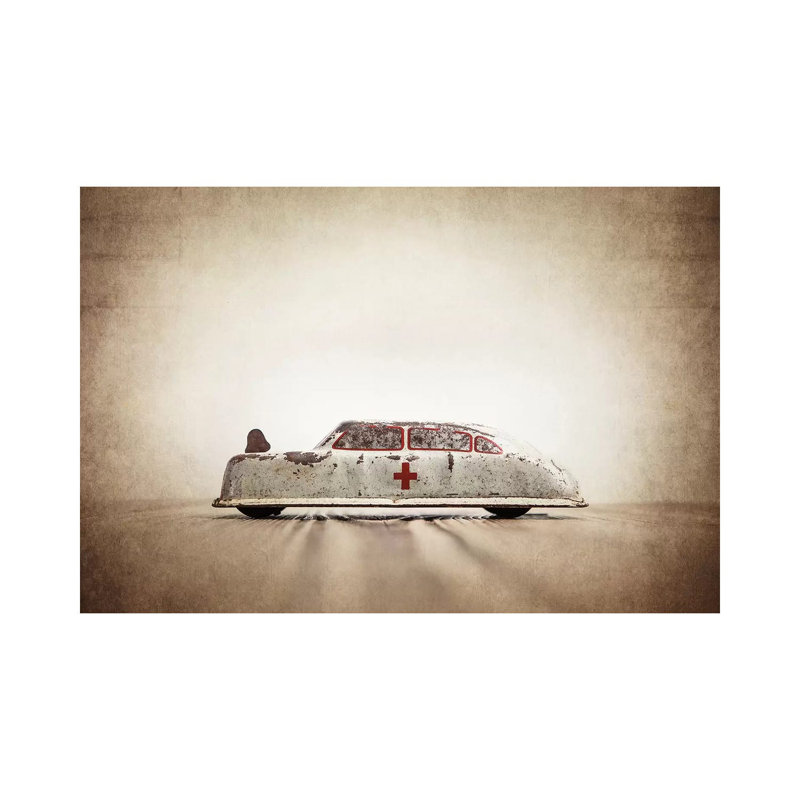 Argo Ambulance - Print on Canvas, Wrapped Canvas, 66.04 cm H x 45.72 cm W x 1.91 cm D