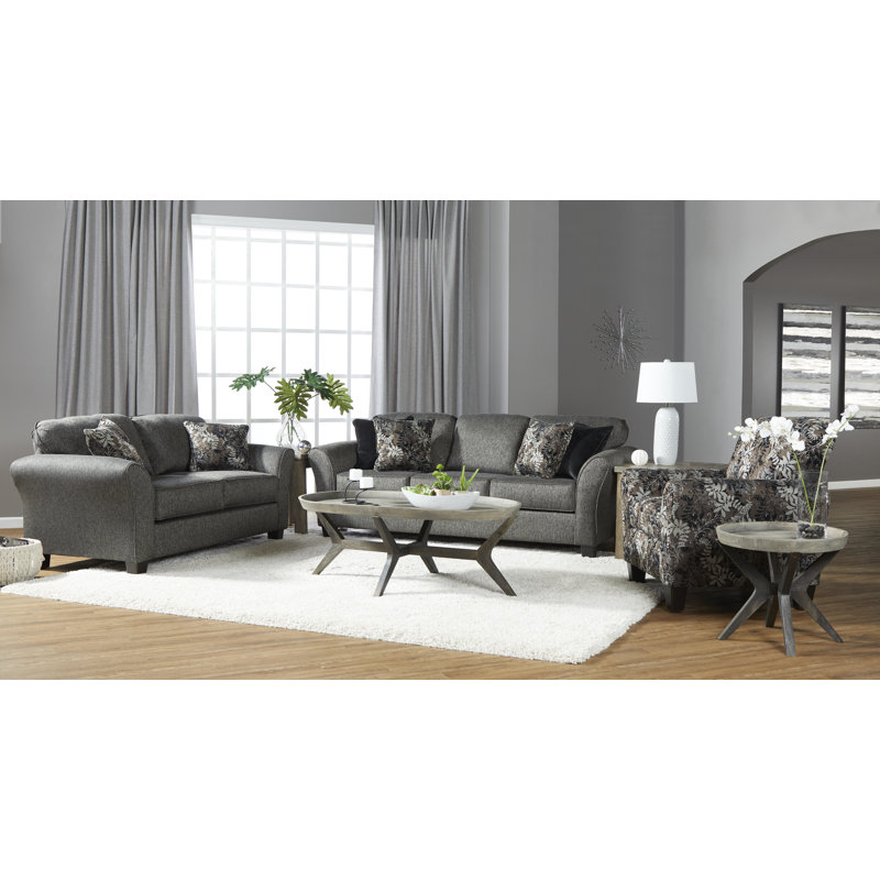 Fauteuil Broadmeade, 100% polyester Candella étain