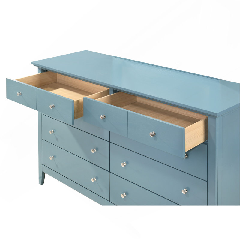 Commode élégante élégante sarcelle pour toute pièce, Sarcelle
