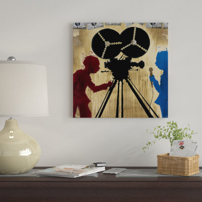 Its a Mad Mad Mad Mad World Graphic Art Print on Canvas