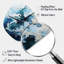 Horloge murale 3D Coastal Waves-106199901