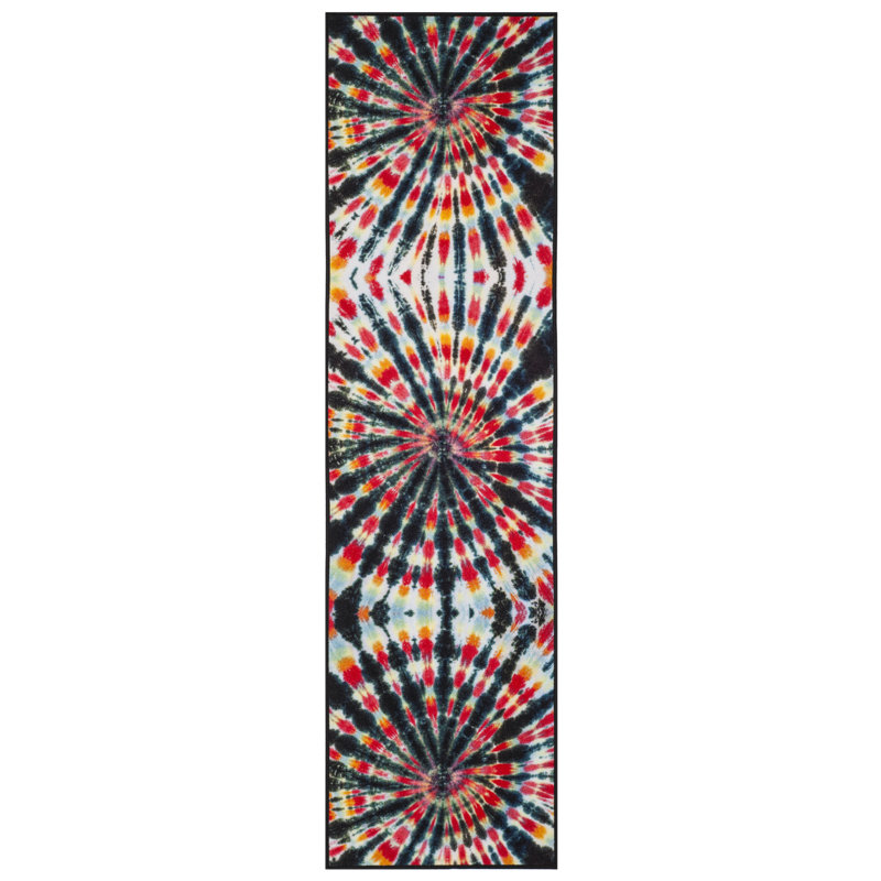 Dawson Performance Machine Washable Abstract Rug, Runner 2'2" x 8'