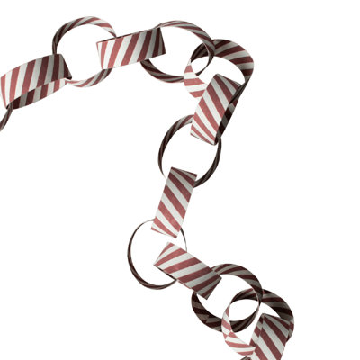 Guirlande rayée