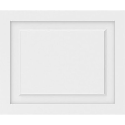 Panneau mural Harrison 3D en blanc