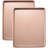 Sheet Pans Cookie Sheet,Small Baking Sheets For Oven Nonstick Set,Cookie Tray Baking Pan Set,12.5Inch,2-Piece,Gold