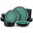 16 Piece Stoneware Dinnerware Set - Service for 4-1857641246
