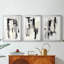 ABSTRACT Series DCC-III - Impression encadrée sur mesure de qualité supérieure - 3 pièces-7117220-7117216
