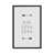 Toile avec cadre noir sélectionné