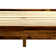 Gonsoulin Solid Wood Bed Frame with Adjustable Headboard/Handcrafted Pattern Platform Bed