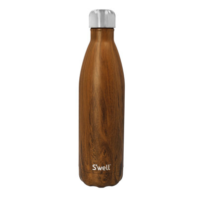 S'well Teakwood 750ml Vacuum Insulated Stainless Steel Water Bottle