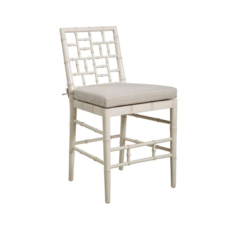 Tabouret de comptoir de 39 po de hauteur Chauntelle, Crème, crème, Tabouret de comptoir (siège d'une hauteur de 25 p