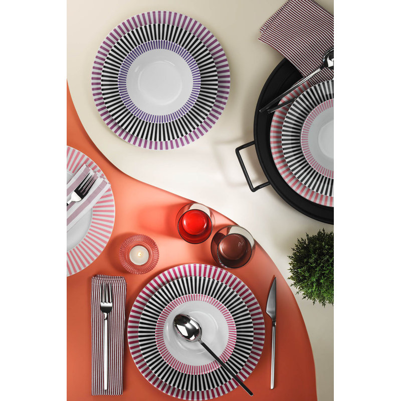 Edinaud Piece Dinnerware Set - Service for 6