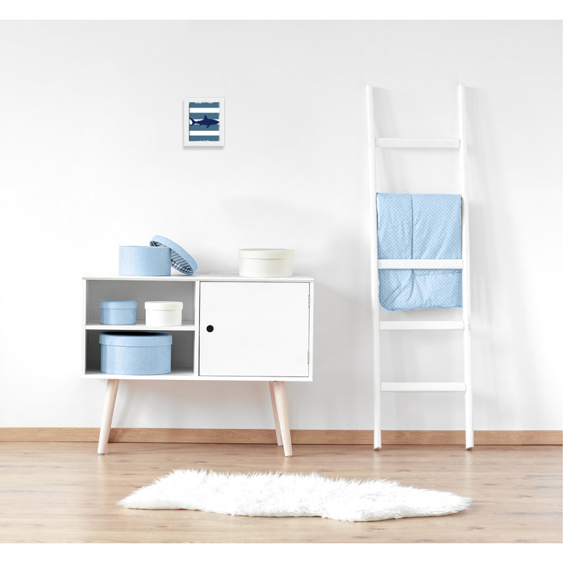 Adhésif décoratif 1 pi Wild One, H 10 po x l 8 po x P 0,6 po, Encadré plat blanc