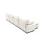 Canapé beige en velours côtelé 4 places avec coussins décoratifs Assemblage facile-1991889328-1991889335