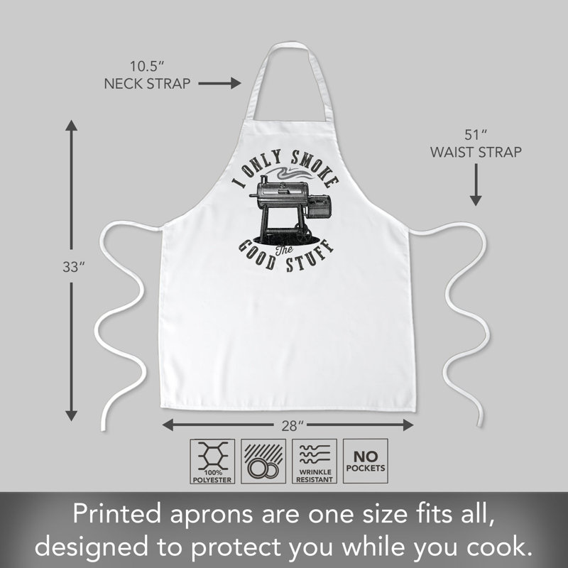 CounterArt Smoke The Good Stuff Kitchen Chef Apron