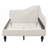 L-Shaped Linen Daybed, With Solid Wood Legs-1500663360-1500663389