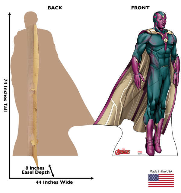 Advanced Graphics 69'' Superheroes & Villains Cardboard Standup