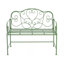 Banc de jardin extérieur Sunnydaze - vert