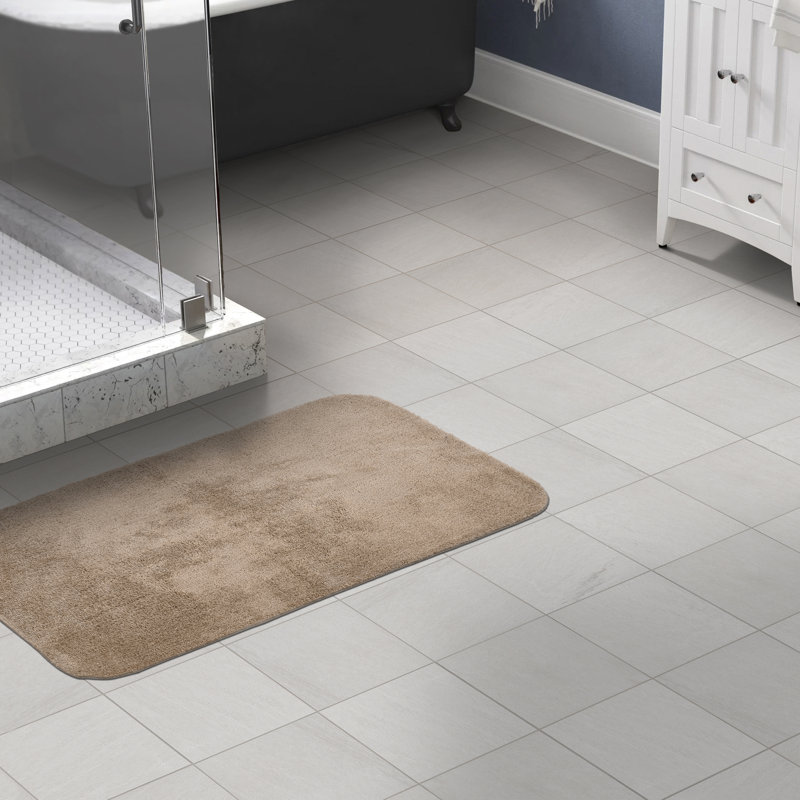 Tapis de salle de bain Garland, Taupe, L 40 po x l 24 po