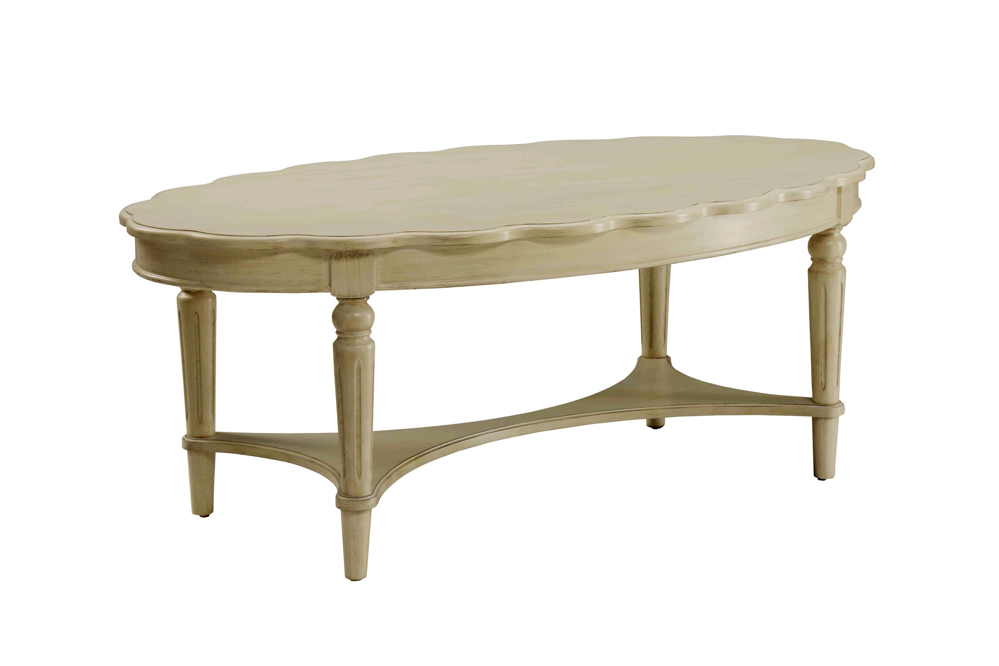 Alcott Hill® Transitional Coffee Table, Oval Coffee Table | Wayfair