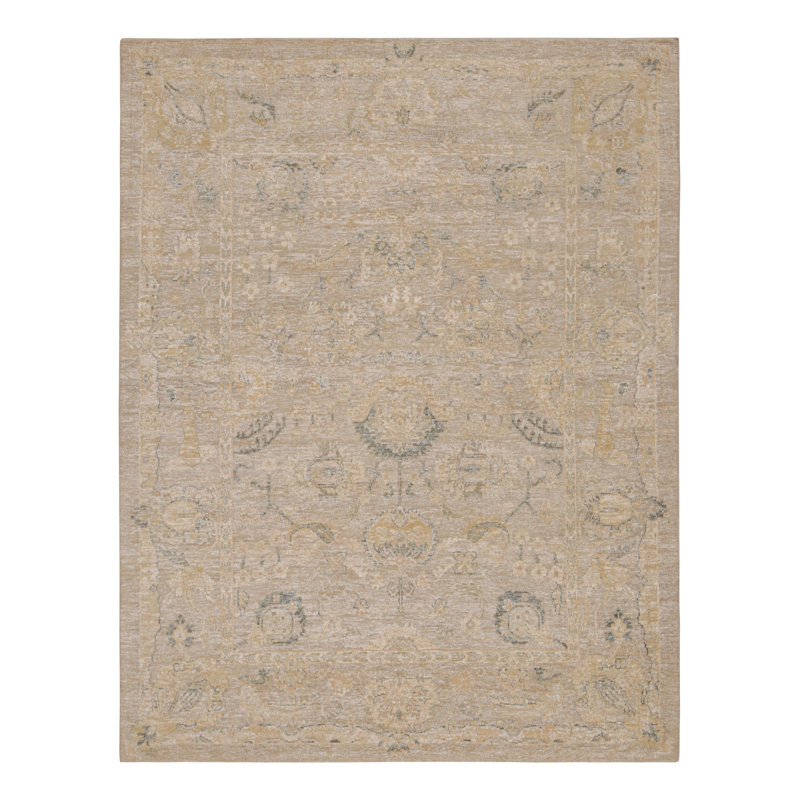 One-of-a-Kind Rectangle 7'10" X 10'3" Hand Knotted Area Rug