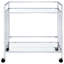 Chariot-bar rectangulaire en métal Cara-1087795362