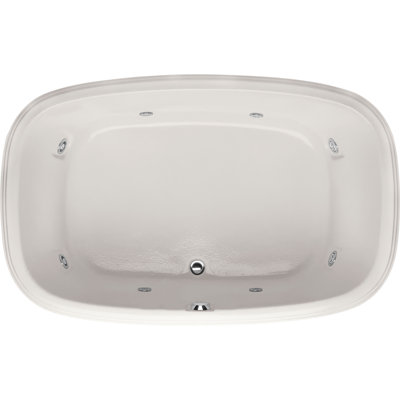 Sylvia 60'' L Whirlpool Bathtub