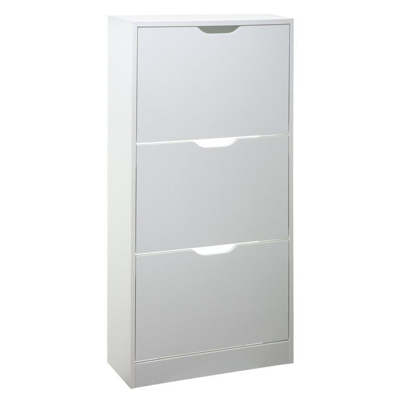 Shoe Storage Cabinet, White