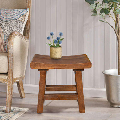 Withernsea Solid Wood Accent Stool