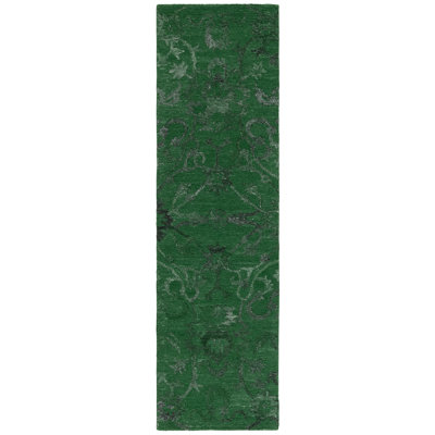 Lyazzat Tufted Performance Performance Floral Rug