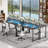 Iancarlo Metal Base Computer Desk with Power Outlet-131708472-131708476